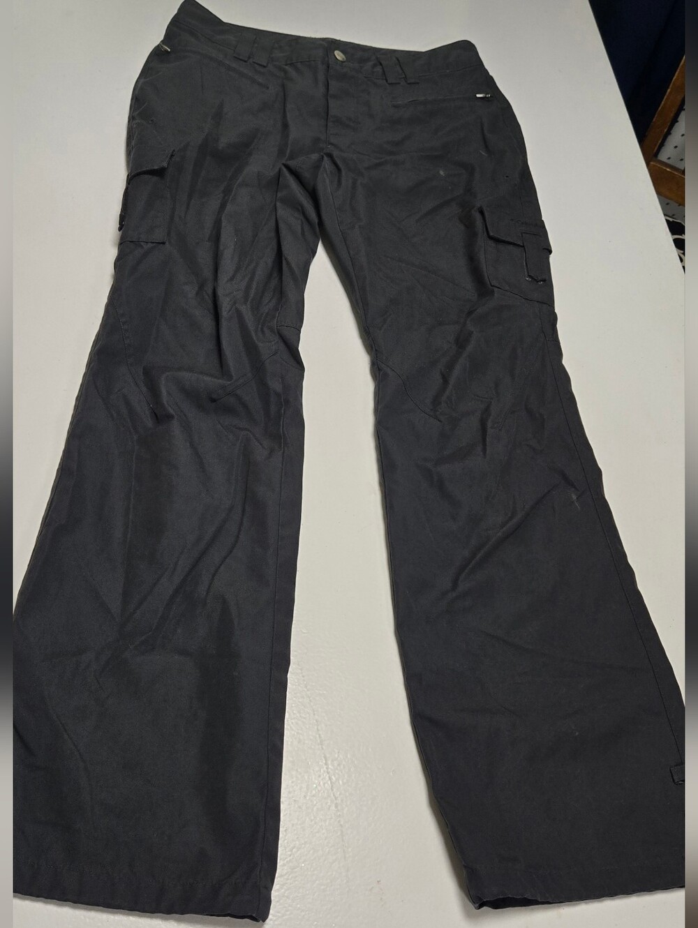 Columbia Pants Titanium Women's Sz 8 Black Hiking Backpacking Camping Outdoor